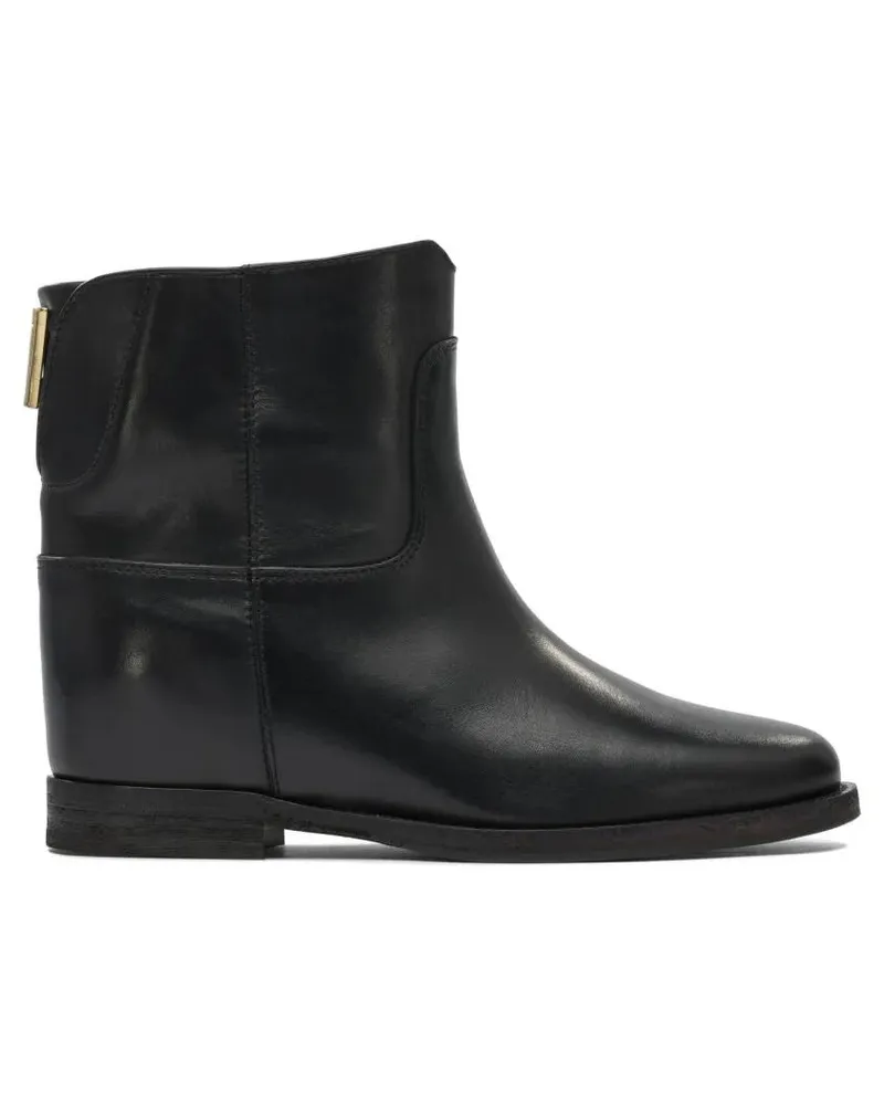Via Roma 15 Stiefel Ankle Boots schwarz Schwarz