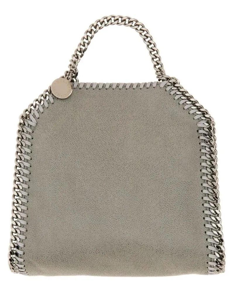 Stella McCartney Hobo Bags Tiny Structured Shoulder Bag With Chain Tri grau Grau