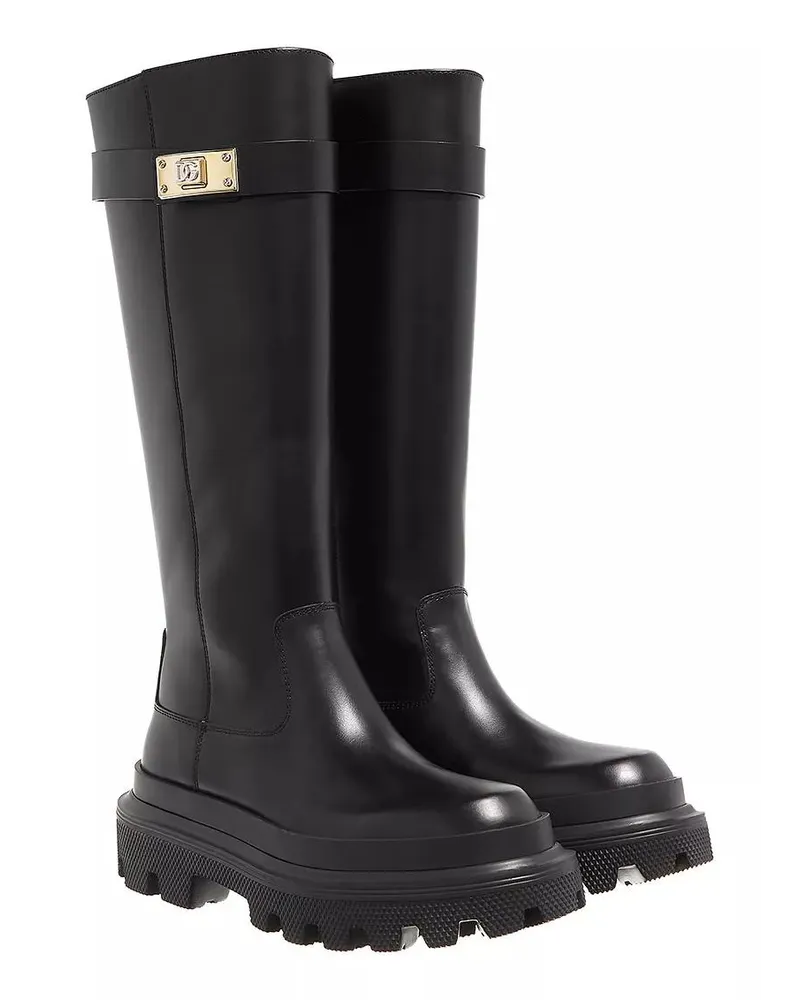 Dolce & Gabbana Boots & Stiefeletten Boots Schwarz