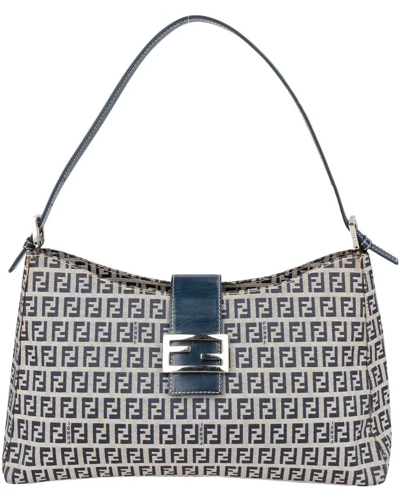 Fendi Crossbody Bags  FF Monogram Baguette Buckle Shoulder Bag bunt Bunt