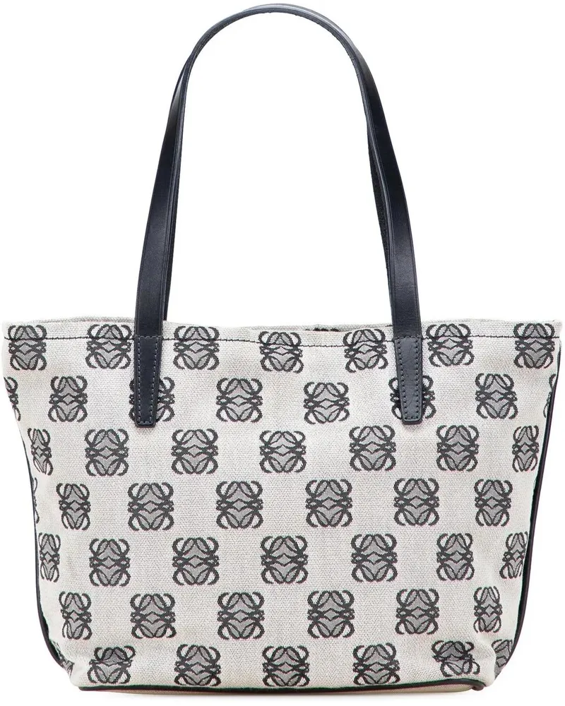 Loewe Shopper Anagram Canvas Tote grau Grau