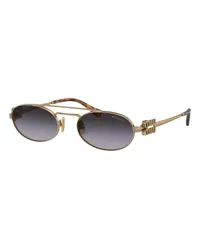 Miu Miu Sonnenbrille 0MU 54ZS Gold