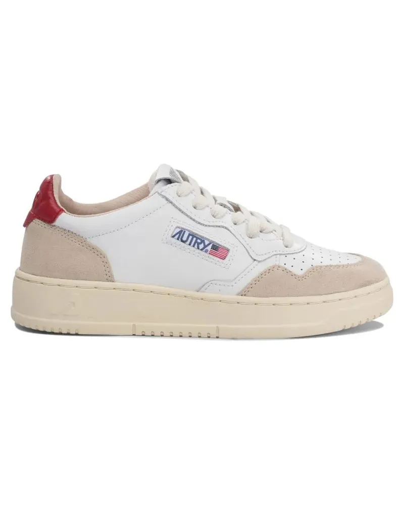 AUTRY Low-Top Sneaker "Medalist Low" Sneakers weiß Weiß