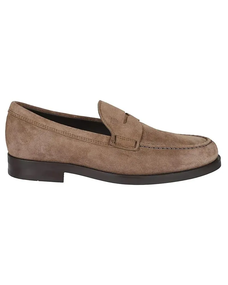 TOD'S Loafer Walnut Suede Moccasin Loafer braun Braun