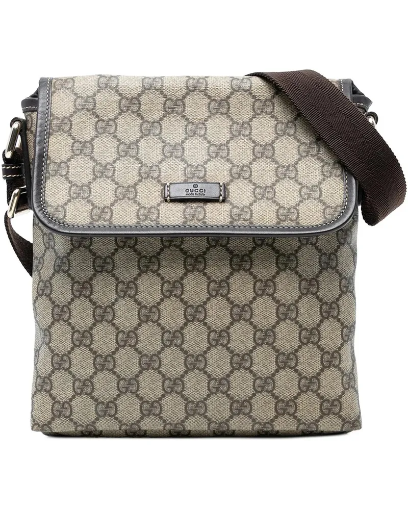 Gucci Hobo Bags GG Supreme Crossbody braun Braun