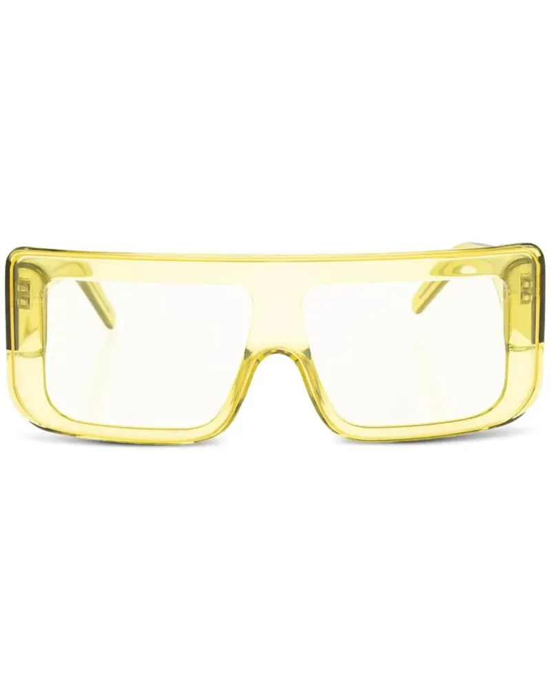 Rick Owens Sonnenbrillen  yellow Gelb