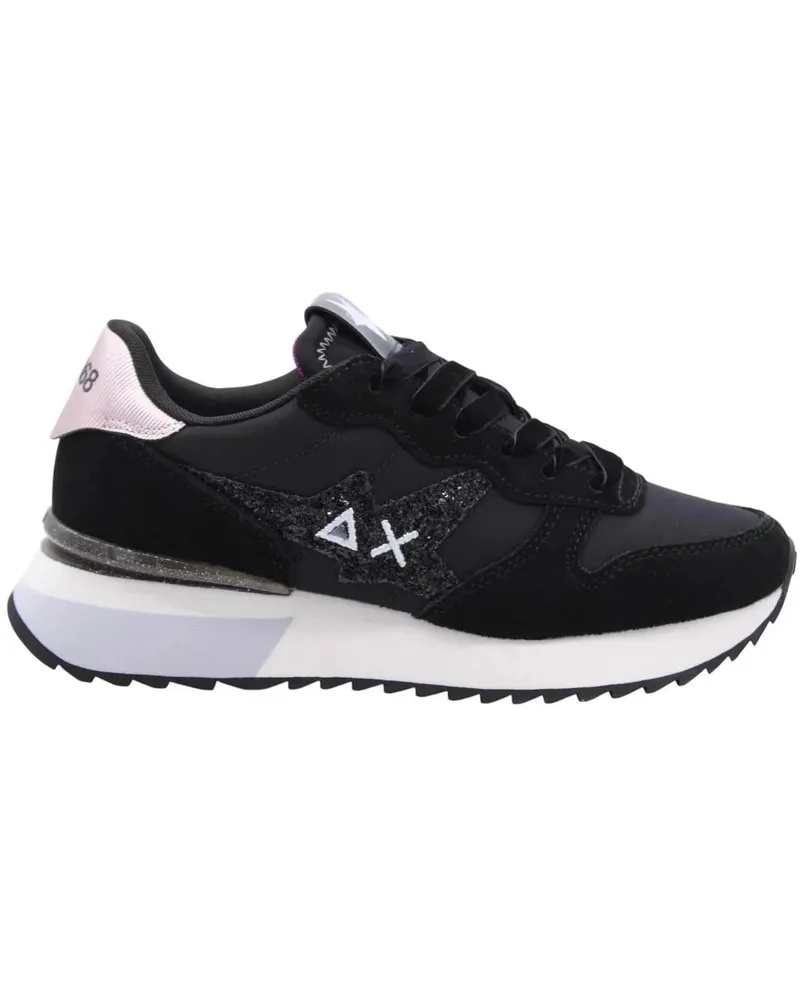Sun68 Low-Top Sneaker Sneaker Black schwarz Schwarz