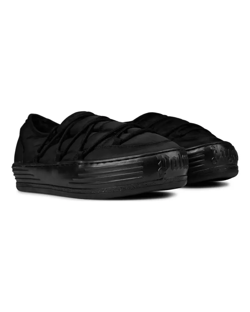 Palm Angels Low-Top Sneaker Snow Puffed Logo Sneakers schwarz Schwarz