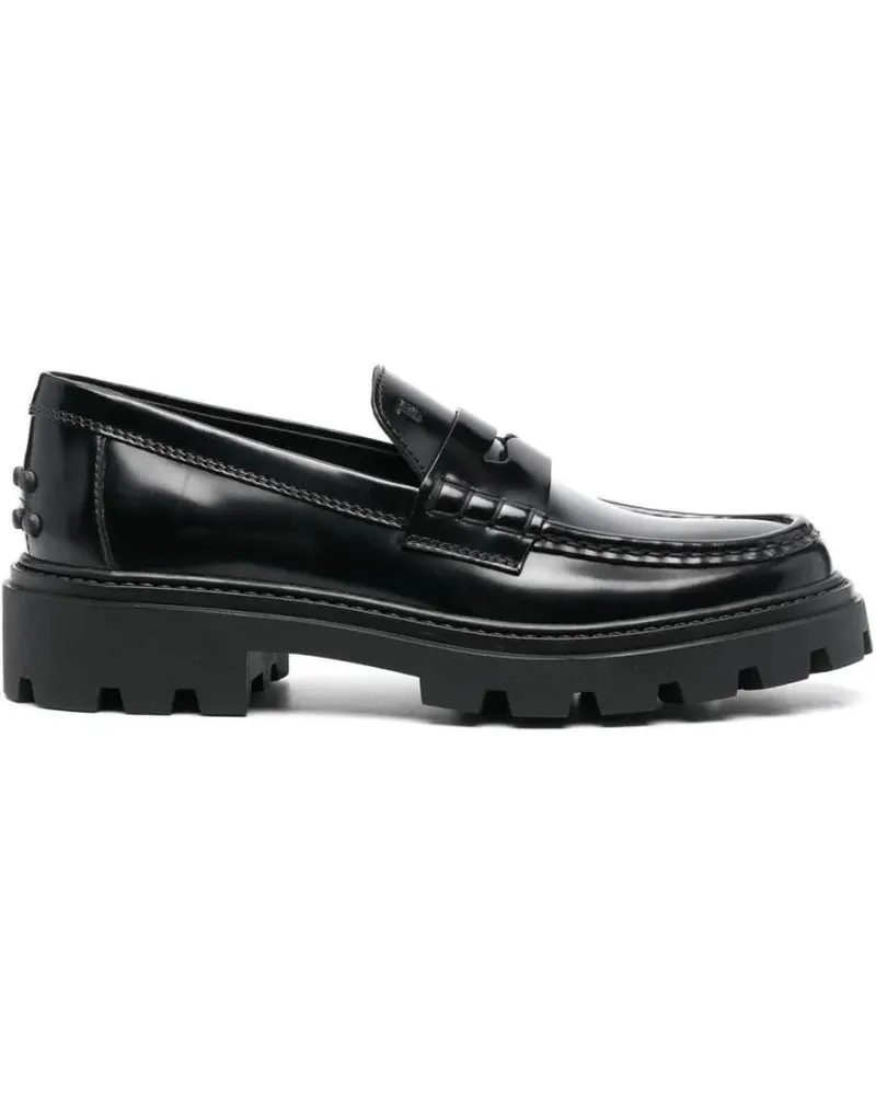 TOD'S Gomma Pesante Loafers schwarz Schwarz