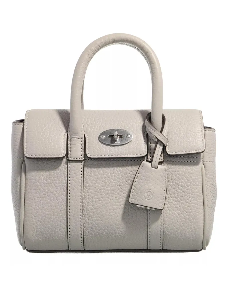 Mulberry Crossbody Bags Mini Bayswater Heavy Grain grau Grau