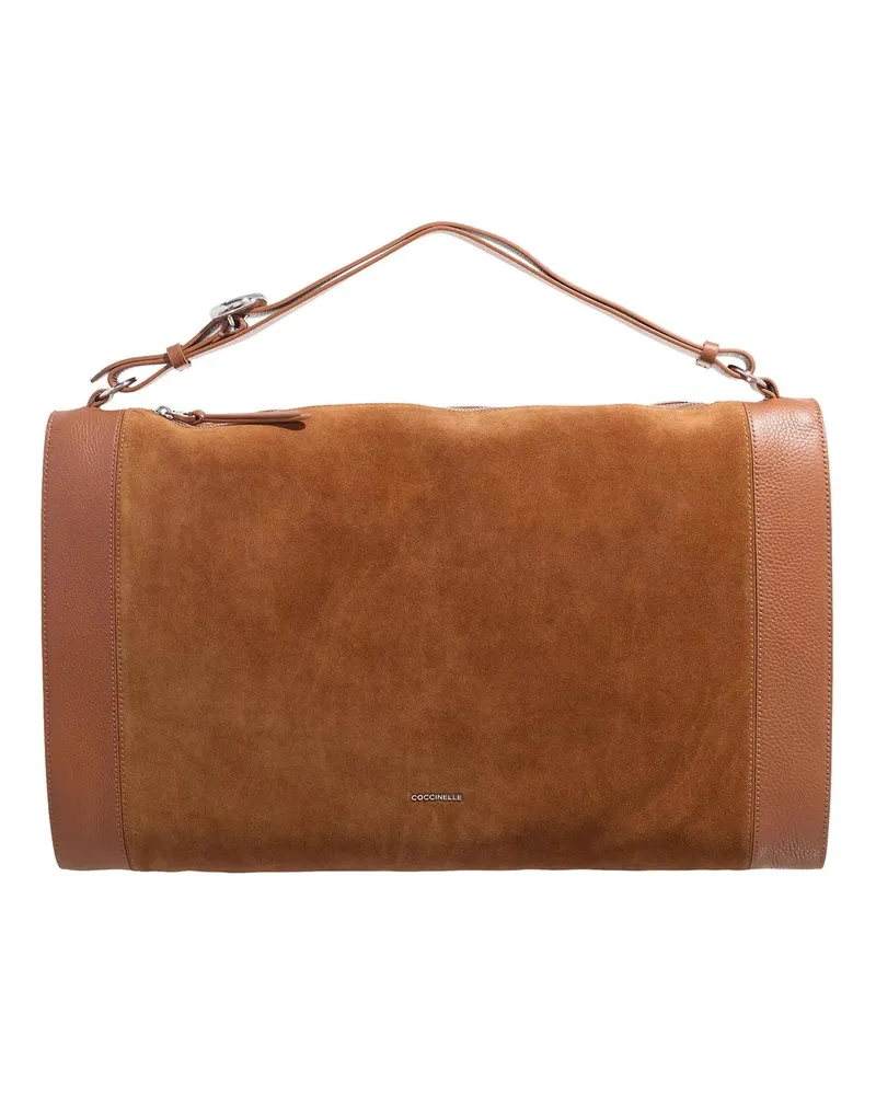 Coccinelle Crossbody Bags elinor Suede Bi cognacbraun Cognacbraun