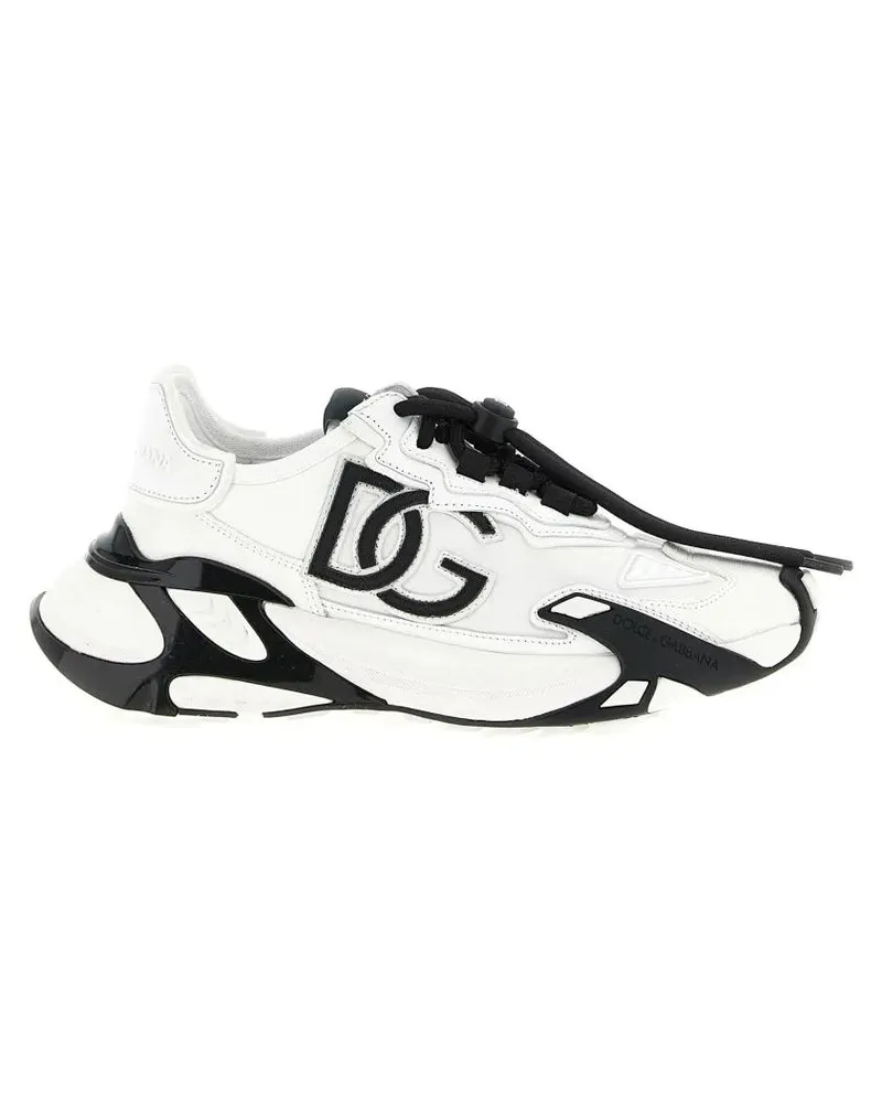 Dolce & Gabbana Low-Top Sneaker Day Faster' Sneakers weiß Weiß