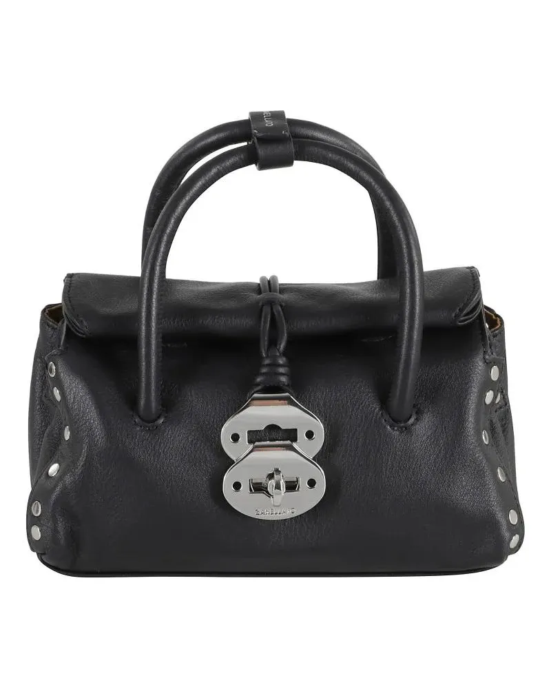 Zanellato Shopper & Totes Compact Structured Leather Bag schwarz Schwarz