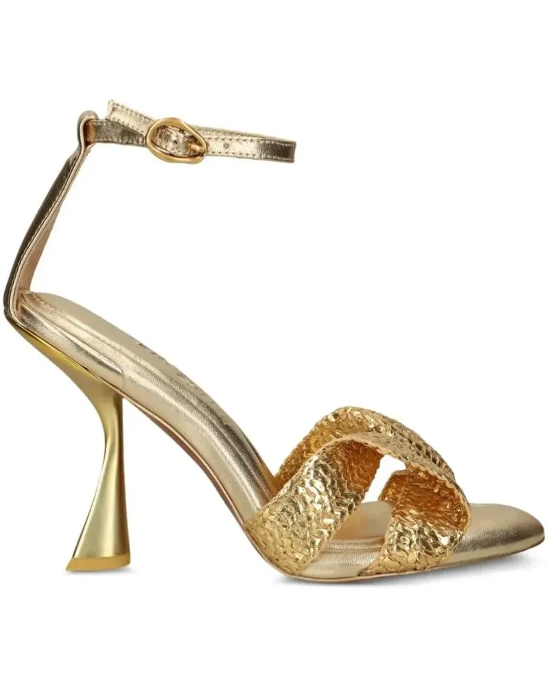Cult Gaia Sandalen 100Mm Zephyr Sandals goldfarben 