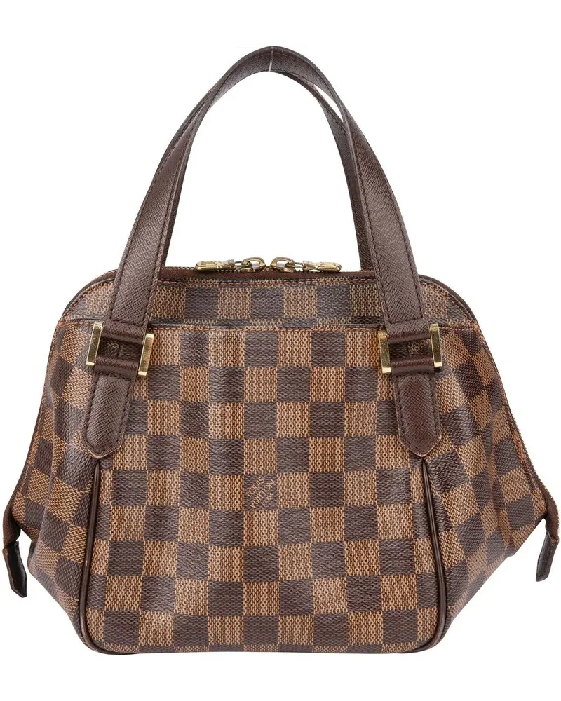 Louis Vuitton Crossbody Bags  Damier Ebene Monogram Belem PM Handb bunt Bunt