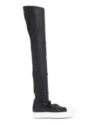 Rick Owens Boots & Stiefeletten Knee High Stocking Sneakers Schwarz