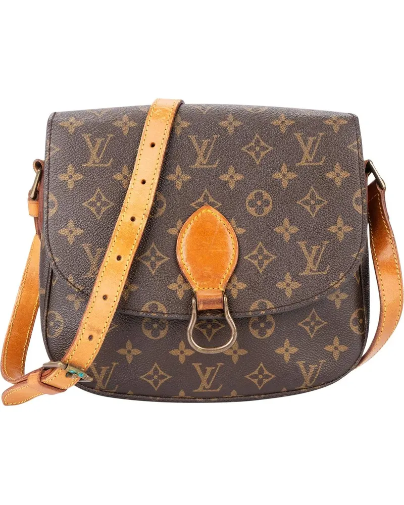 Louis Vuitton Crossbody Bags  Canvas Monogram Saint Cloud GM Cross bunt Bunt