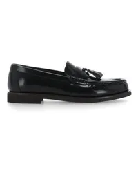 Brunello Cucinelli Loafers & Ballerinas Leather Loafers Schwarz