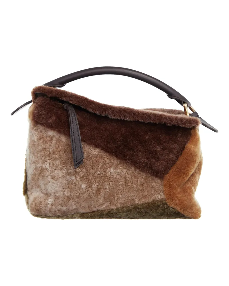 Loewe Crossbody Bags Puzzle Edge Small Bag braun Braun