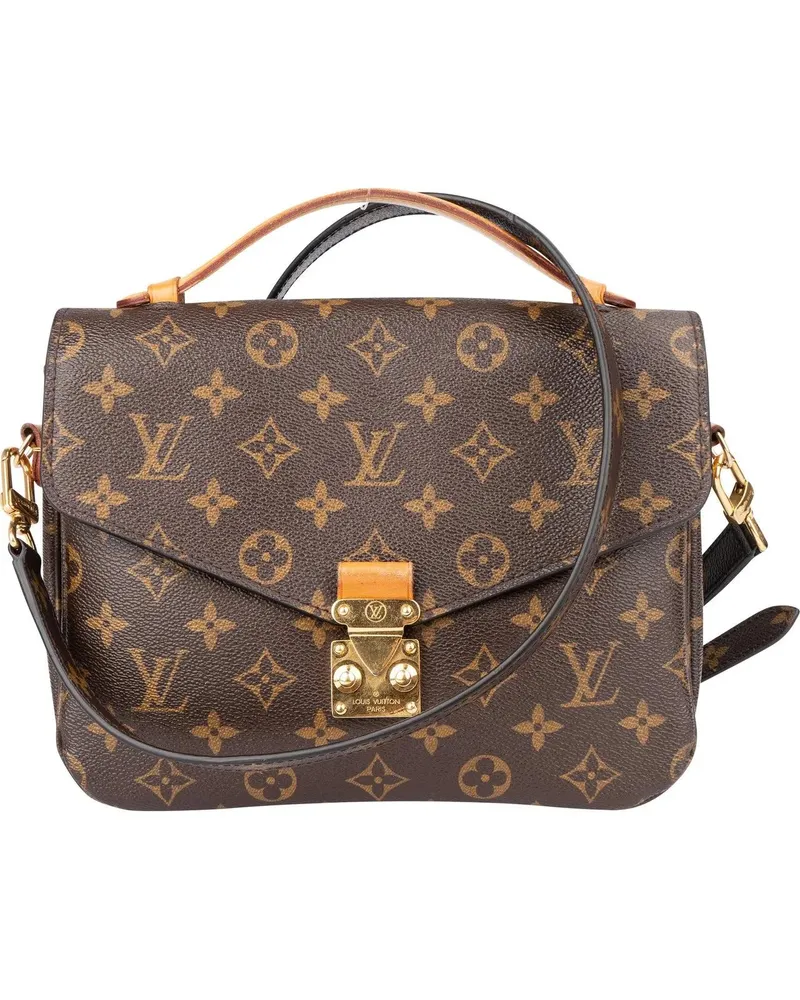 Louis Vuitton Crossbody Bags  Canvas Monogram Metis Handbag braun Braun