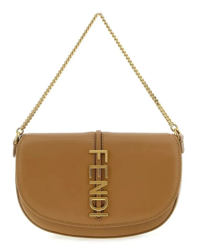 Fendi Portemonnaie 'Graphy' Wallet On Chain braun Braun