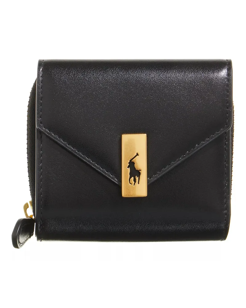 Ralph Lauren Portemonnaie P Id Compact-Wallet-Small schwarz Schwarz
