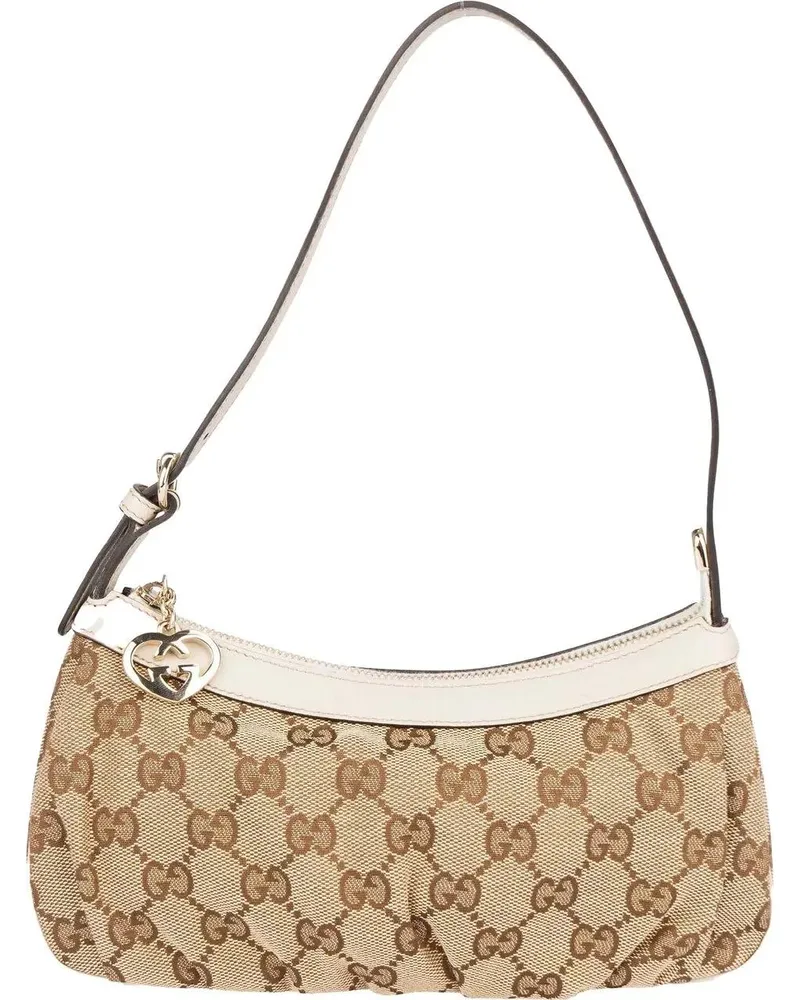 Gucci Crossbody Bags  GG Monogram Mini Handbag braun Braun