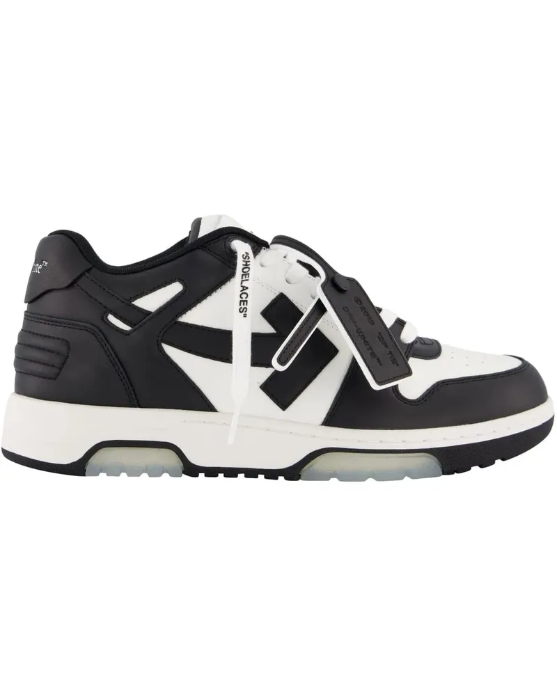 OFF-WHITE Low-Top Sneaker Calf Leather Sneakers schwarz Schwarz