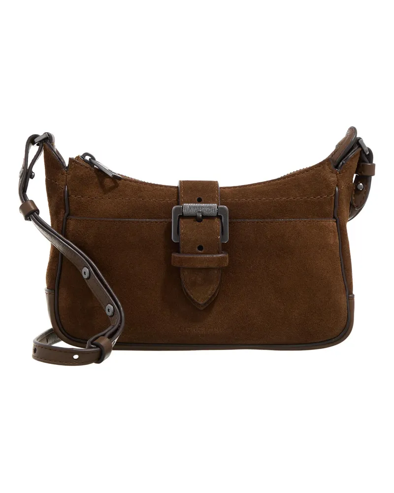 Liebeskind Crossbody Bags Ren Suede Crossbody Bag S braun Braun