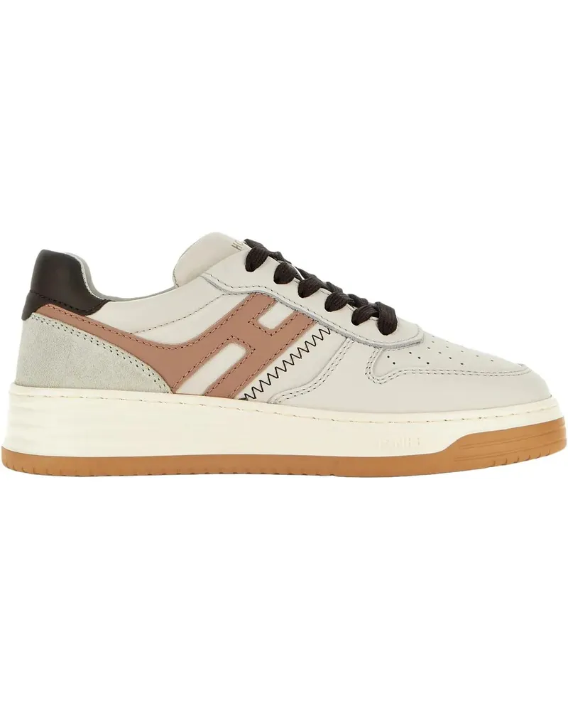 Hogan Low-Top Sneaker Flat Shoes Avorio Tortora beige Beige