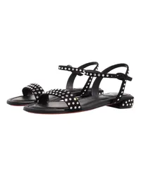 Christian Louboutin Sandalen & Sandaletten Sweet Jane Sandal Strass Boum Schwarz