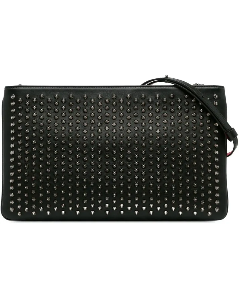 Christian Louboutin Hobo Bags Studded LoubiPosh Crossbody schwarz Schwarz