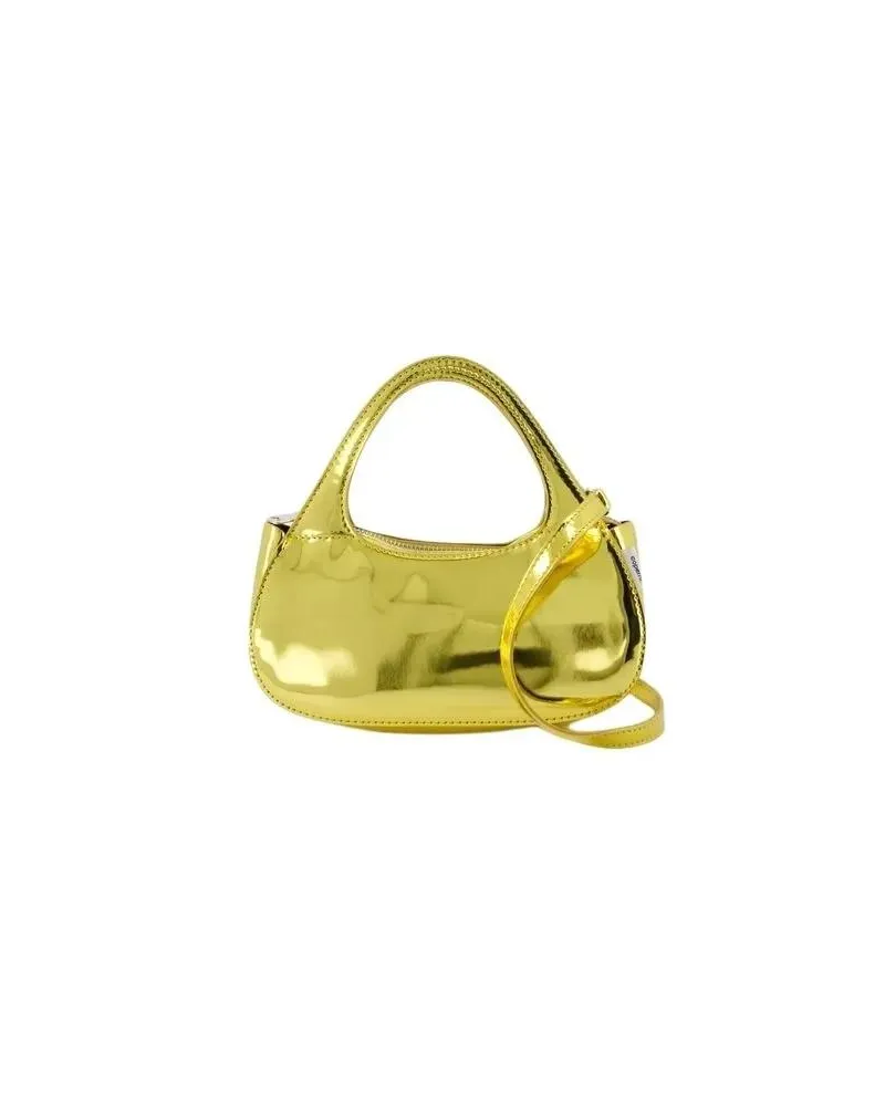 COPERNI Crossbody Bags Metallic Micro Baguette Swipe Bag - Synthetic - Go goldfarben 