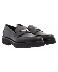 Zadig & Voltaire Slipper & Pantoletten Joecassin Semy-Shiny Calfskin Schwarz