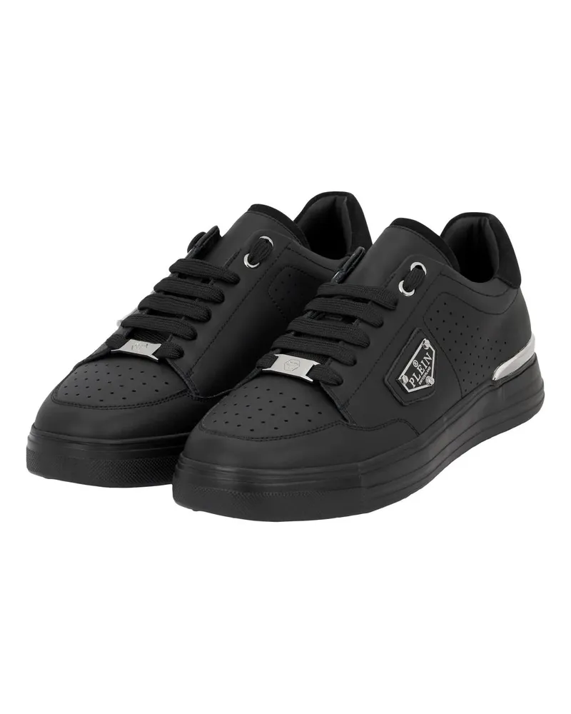 Philipp Plein Low-Top Sneaker Lo-Top Turnschuhe schwarz Schwarz