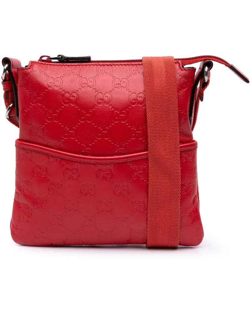 Gucci Hobo Bags Mini ssima Crossbody rot Rot