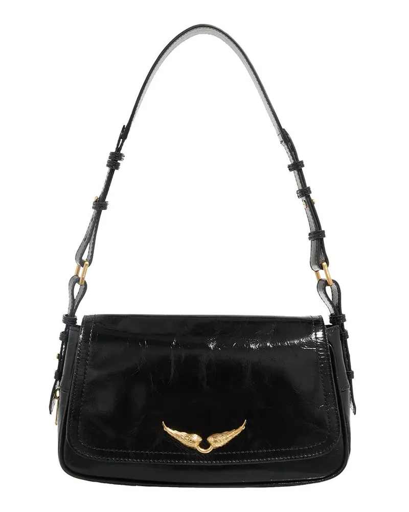 Zadig & Voltaire Crossbody Bags Le Zouzou Vintage Patent schwarz Schwarz