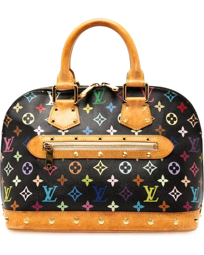 Louis Vuitton Crossbody Bags Monogram Multicolore Alma PM schwarz Schwarz