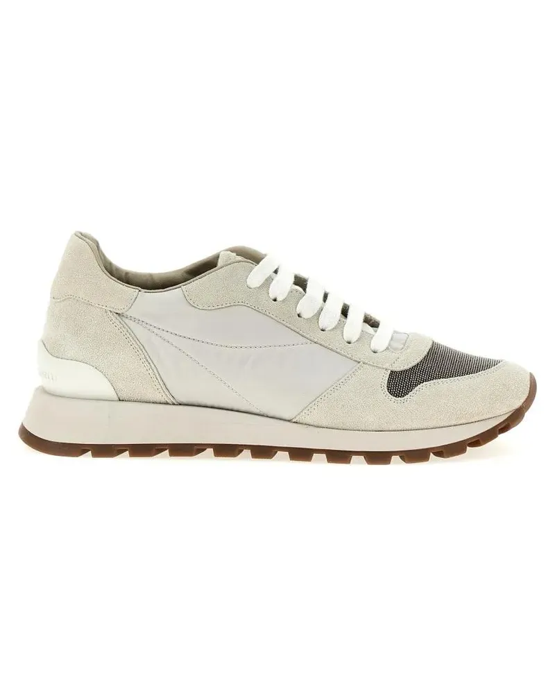 Brunello Cucinelli Low-Top Sneaker Monile’ Sneakers beige Beige