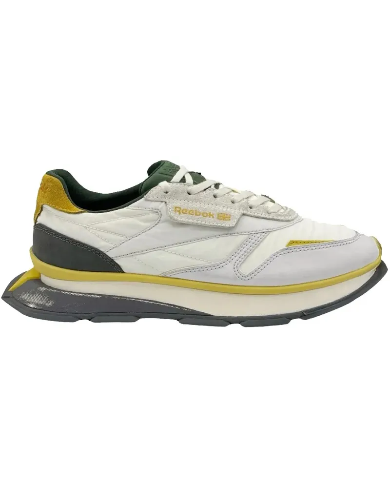 Reebok Low-Top Sneaker Sneakers Classic Leather Grey/Yellow Sport Ny bunt Bunt
