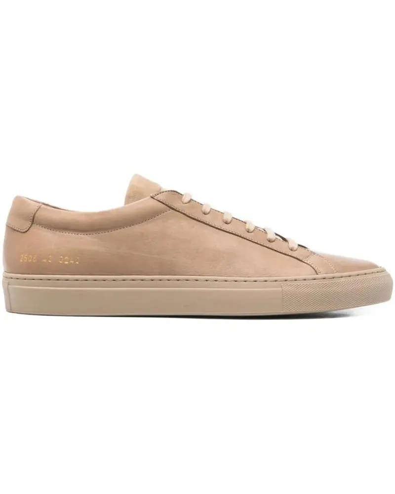 Common Projects Low-Top Sneaker Grigio Vitello Leather Sneakers beige Beige