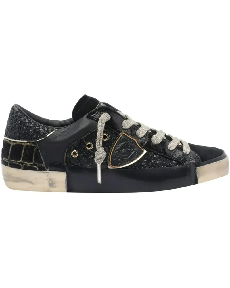 Philippe Model Low-Top Sneaker Sneakers Black schwarz Schwarz