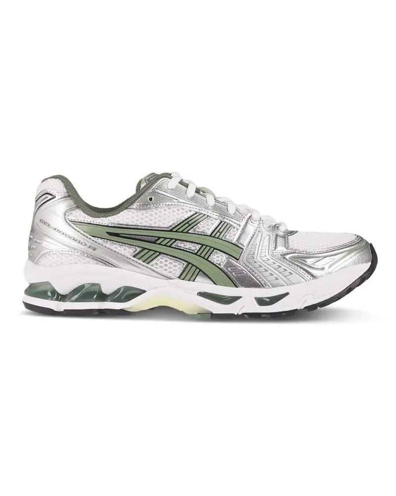 Asics Low-Top Sneaker Contrasting Striped Sneakers With Cushioned Sole weiß Weiß