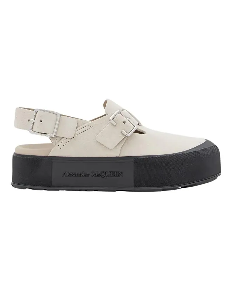 Alexander McQueen Low-Top Sneaker Leather Sandals beige Beige