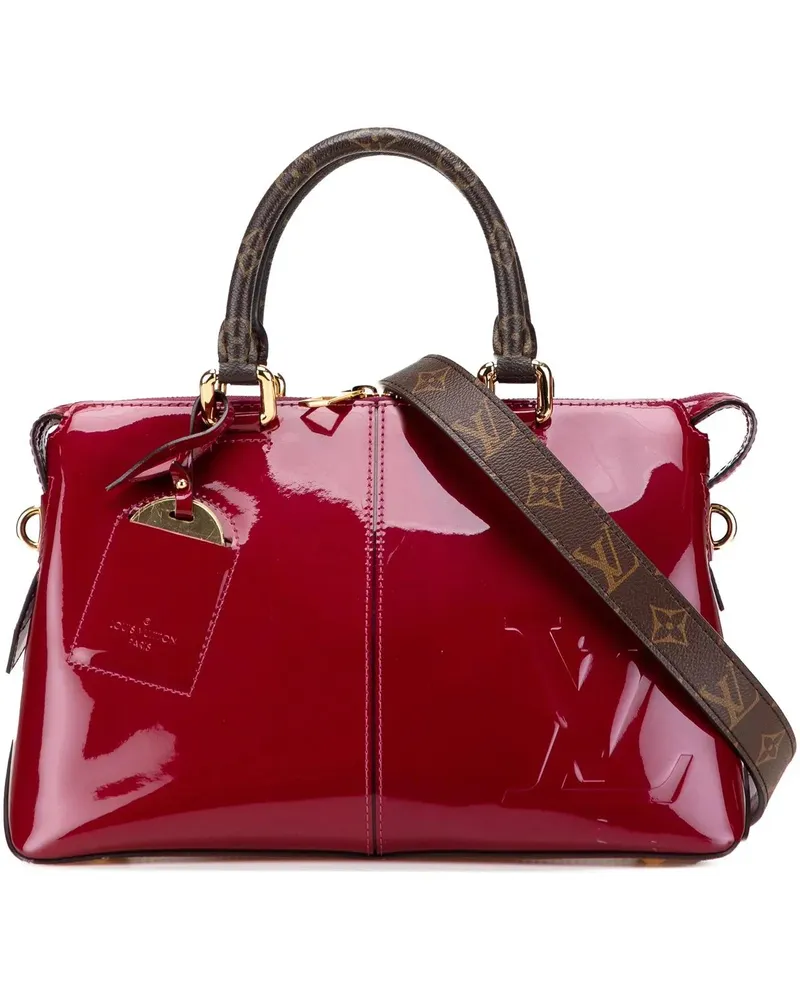 Louis Vuitton Hobo Bags Vernis Miroir Tote orange Orange