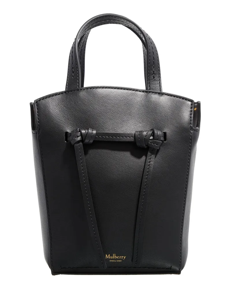 Mulberry Shopper Clovelly Mini Tote Refined Calf schwarz Schwarz