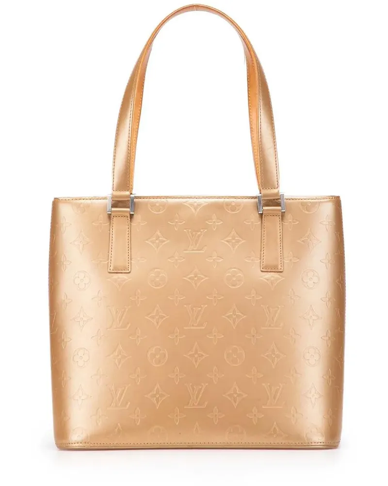 Louis Vuitton Shopper Monogram Mat Stockton goldfarben Gold