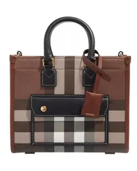 Burberry Tote Freya Tote Bag Braun