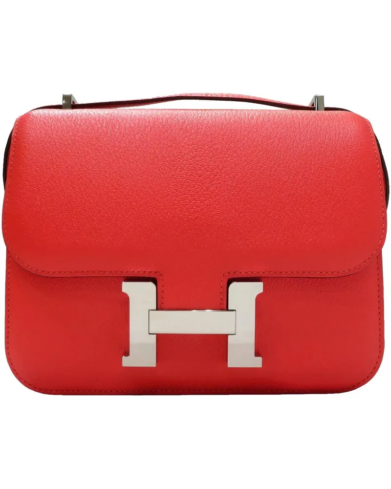 Hermès Hobo Bags Mini Epsom Constance 18 rot Rot