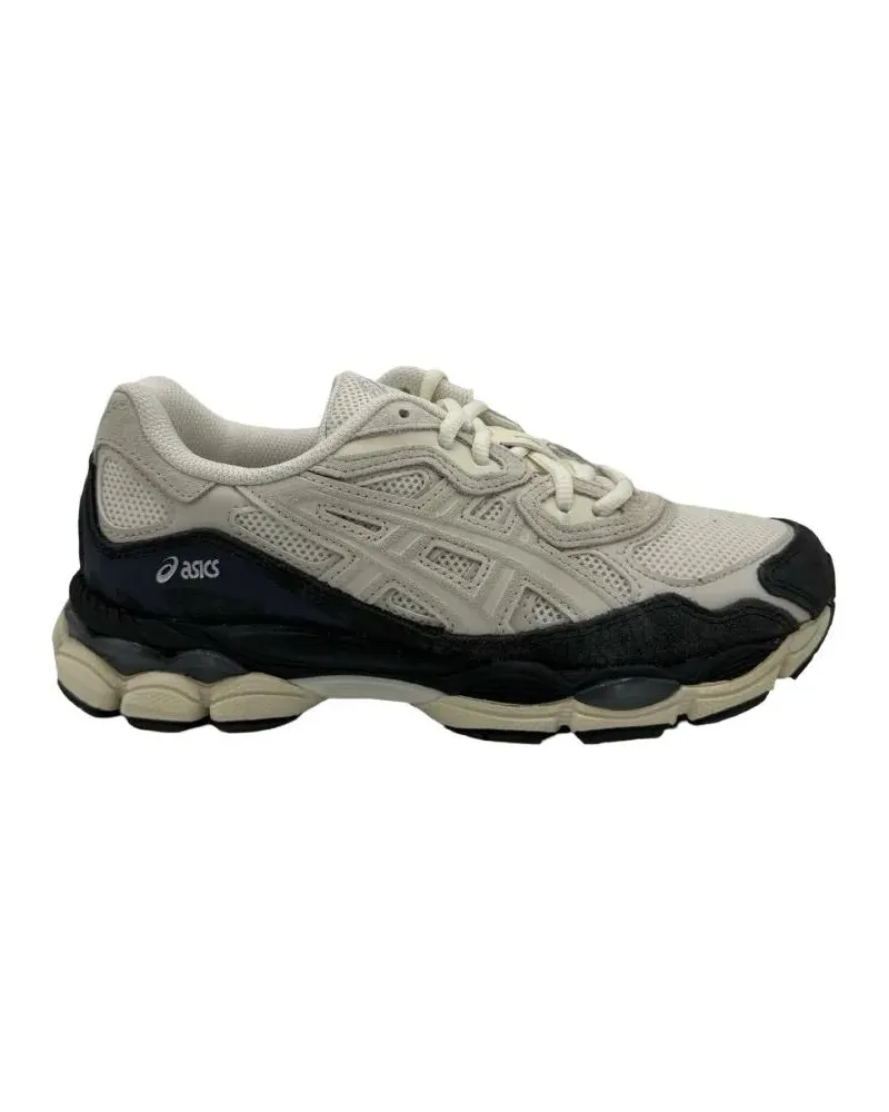 Asics Low-Top Sneaker Mesh And Synthetic Fiber Sneakers With Gel Technol schwarz Schwarz